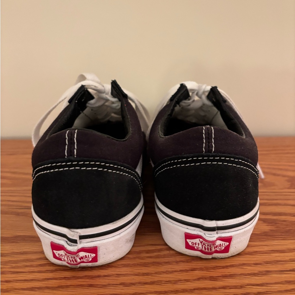 Vans Old Skool Core Shoes Black Skate W8 M6.5 - Picture 4 of 6